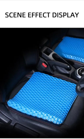 Breathable Cool Car Seat Cushion Summer Silicone Ice Cool Pad